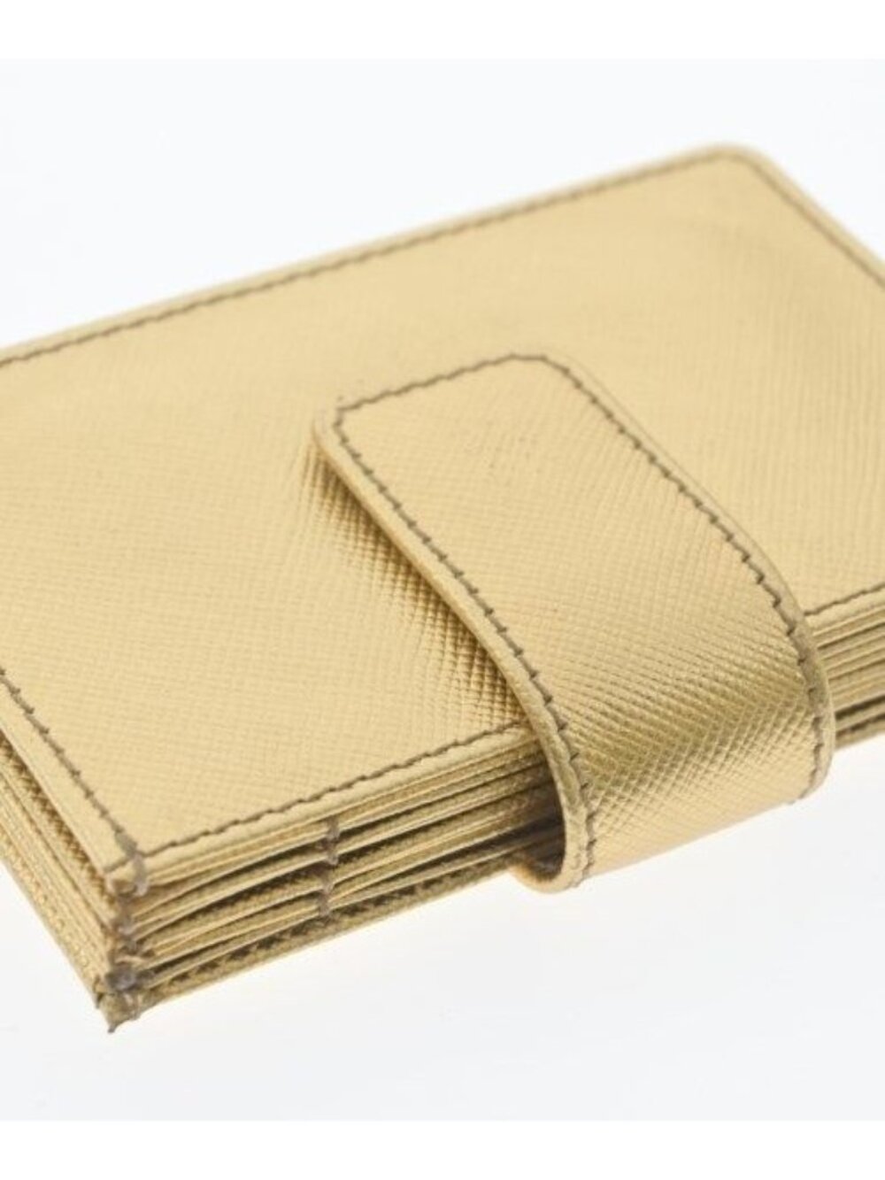 Prada Card Case Card Holders Gold - Picture 8 of 8